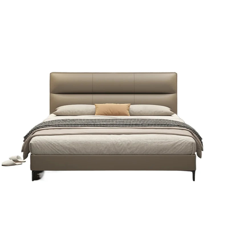 Luxury Waterproof Double Bed Design Headboard Modern Cheap Double Bed Bedgeraamte Frames Camas Matrimoniales Furniture Home