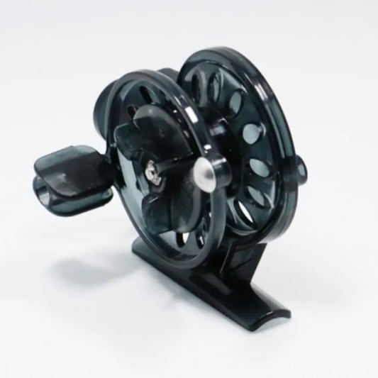 Fly Fishing Reel 50m Reel Portable Carp Winter Ice-Fishing Spool Tackle Gear ForOcean Boat Fishing Lake River Stream reels parts