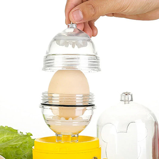 Hand Powered Golden Egg Maker Inside Mixer Kitchen Cooking Gadget Portable Egg Cooker Tool Egg Scrambler Shaker