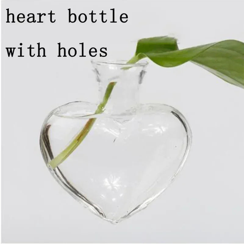 Replacement Vases Glass Bottle Accessories Home Decor  Vases Hydroponics Flower Transparent Glass Container