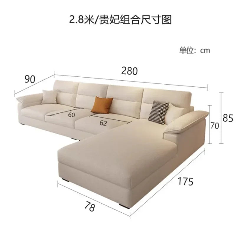 Designer Living Room Sofas Nordic Lounger Romantic Economic Aesthetics Sofa Relaxing Modern Art Lazy Muebles Salon Furniture