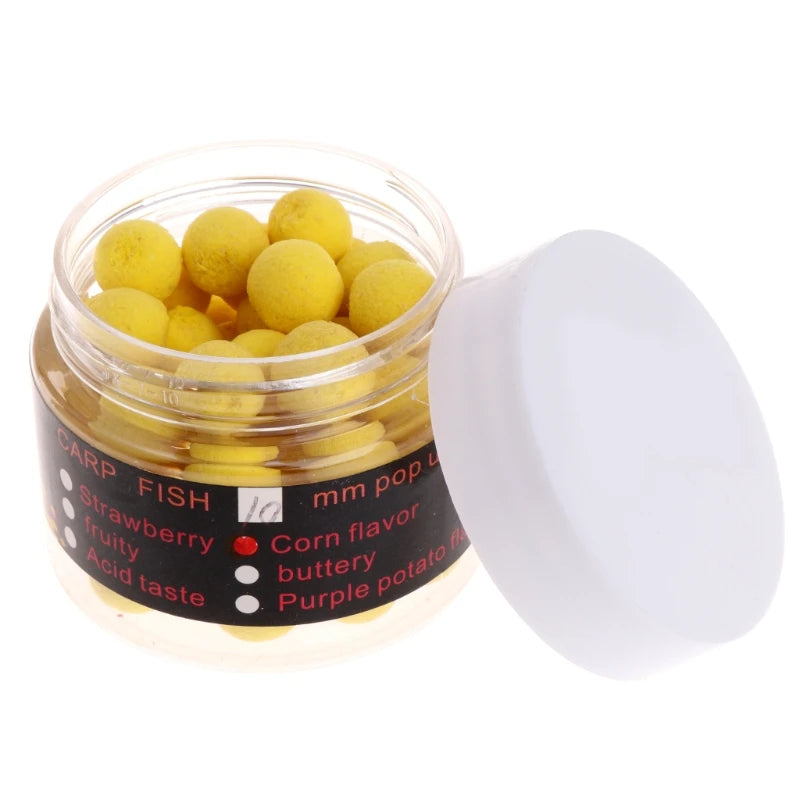 1 Box Carp Floating Fishing Lure Artificial Baits Beads Up Flavor Smell Bal