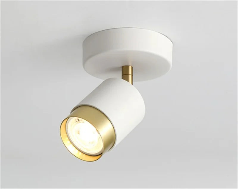 Indoor Lighting Modern Led Ceiling Lamp Black White Chandelier Spotlight for Living Room Bedroom Dining Corridor Spot Light GU10