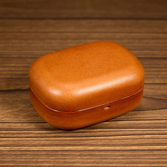 Genuine Leather For B&O Beoplay Eleven Case Leather Luxury Custom Made Handmade Cover Bluetooth Earphone Cases