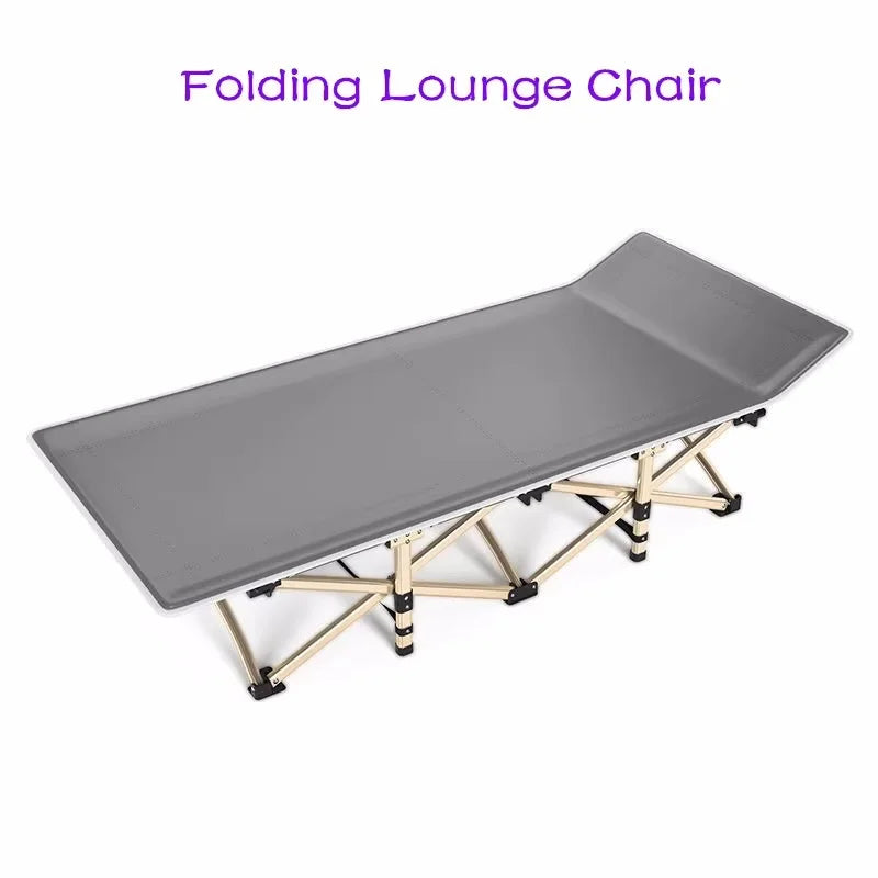 Modern Portable Folding Bed For Camping Traveling Lunch Break Office Balcony Nap Recliner Sun Loungers Garden Furniture