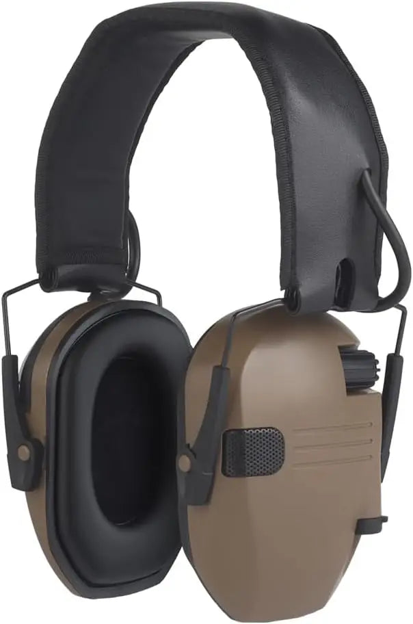 Shooting Training Headset Hunting Ear Protection Earmuffs  Headphone with Noise Reduction Knob Adjustment for Hunting Airsoft
