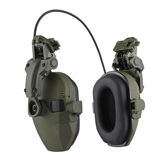 Active Helmet Mounted Earmuffs For Shooting Electronic Hearing Protection Ear Protect Noise Reduction Active Hunting Headphone