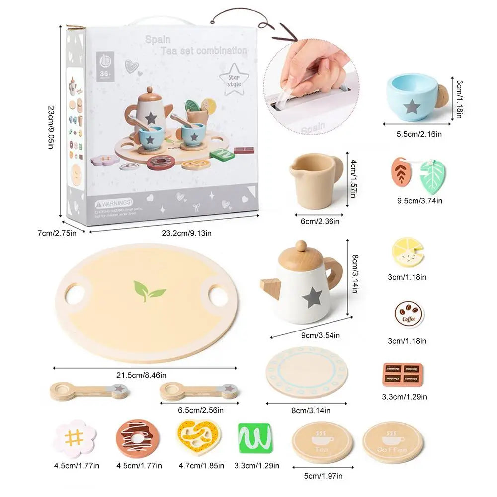 Wooden Mini Kitchen Cookware Pot Pan Cook Pretend Play Educational House Toys For Children Simulation Kitchen Utensils Girls Toy