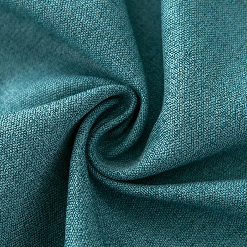 Wedding Round Tablecloth Waterproof And Oil-Proof Solid Color Cotton And Linen Tablecloth Hotel Wedding Dining Table Cloth Decor