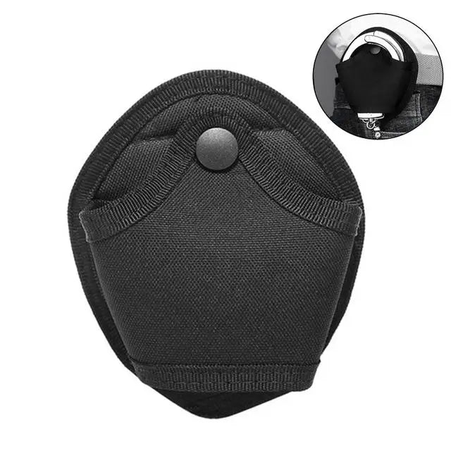 Tactical Profession Handcuffs Case Police Shackles Holster Molle Belt Pouch Nylon Holder Handcuff Hunting Accessories Equipment