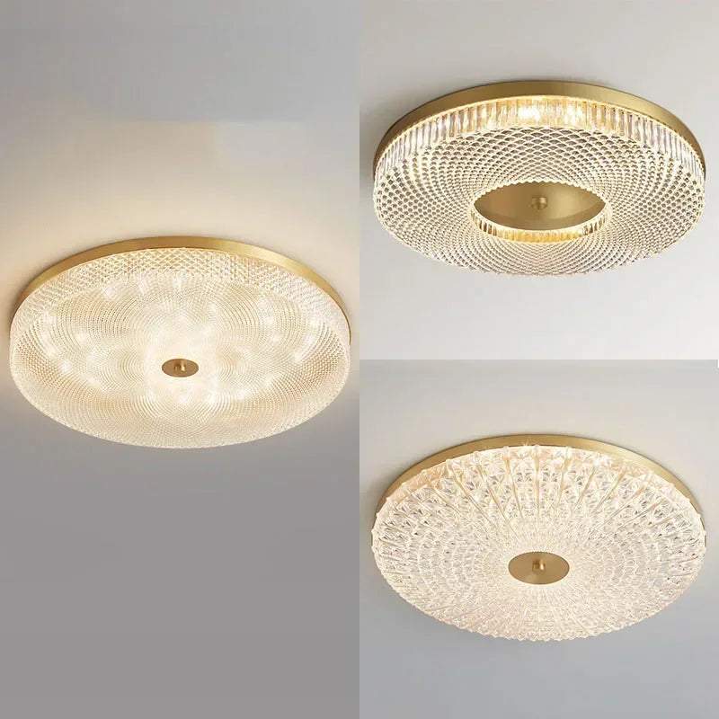 Modern Minimalist LED Circular Acrylic Ceiling Light Bedroom Living Room Dining Room Home Decoration Lighting