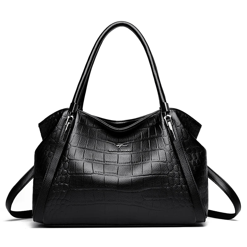 Designer Ladies Shoulder Crossbody Leather Bags High Quality Handbags For Womens Bags Luxury Messenger Handle Female Sac A Main