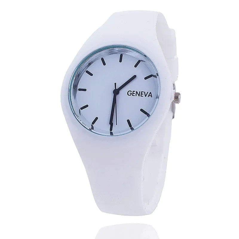 Reloj Mujer 2021 Women's Watches Famous Brand Quartz Watch Women Fashion Casual Sports Silicone Wristwatch Hot Kobiet Zegarka