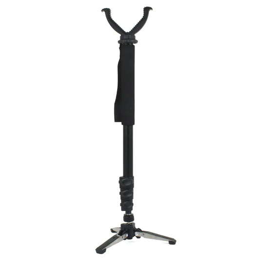 Metal Single Legged Portable Aluminum Hunting Telescopic Tripod Tactical for AR15 M4 M16 AK47 Airsoft Airguns Hunting Men