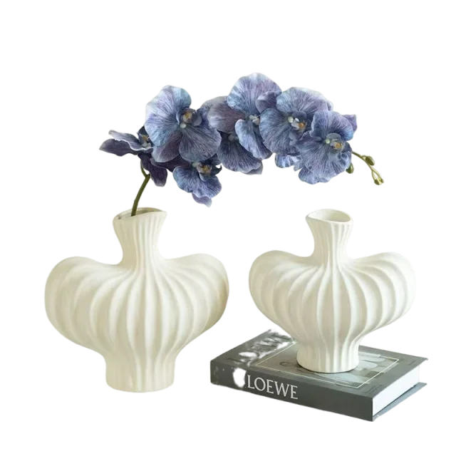 GIEMZA Vases Home Decor Jarrones Decorativos 1PC Plastic Table Floreros Simple Flower Vases for Bouquet
