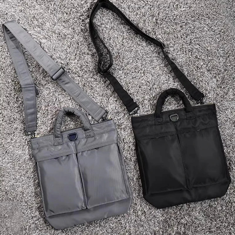 Japanese PX Tanker 2way Helmet Bag Fashion Daily Waist Pack Nylon Cloth Men Single Shoulder Bag Handbag Luxury Bag Waterproof