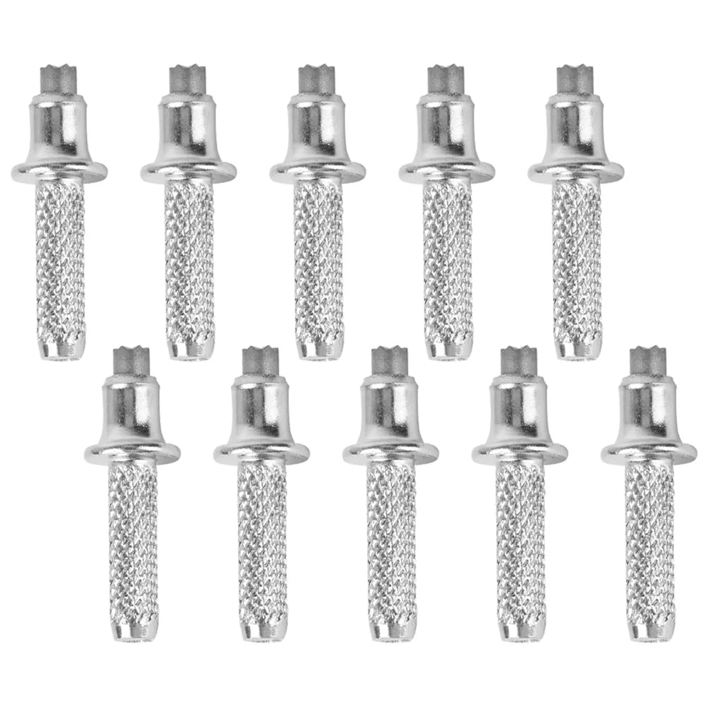 10 Pcs Alpenstock Accessories Trekking Walking Replacement Tips Stick for Climbing Rod