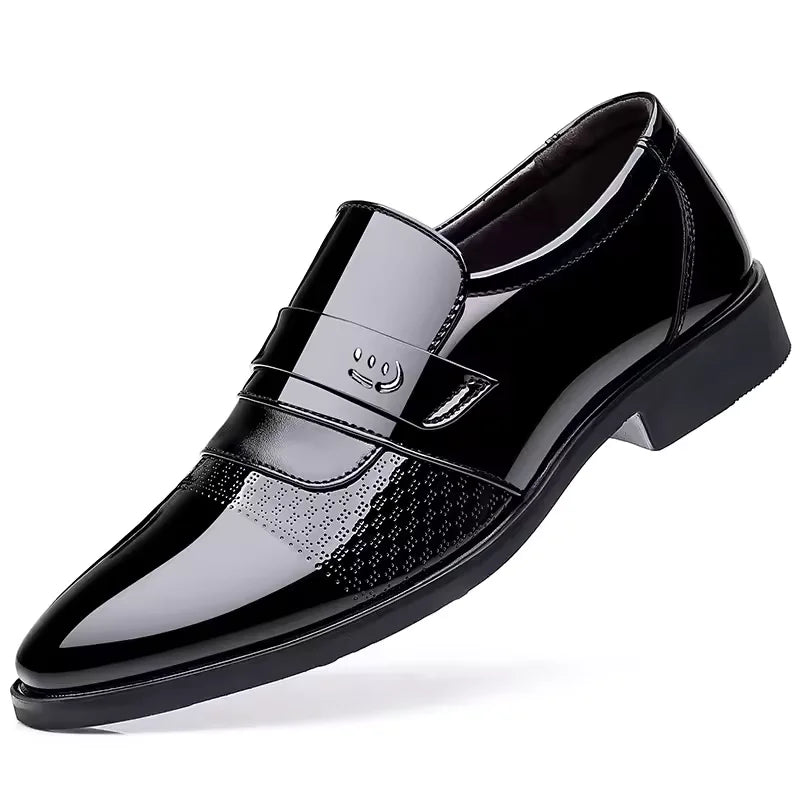 Men's casual leather shoes Men's casual leather shoes for business formal wear Fashion multi-functional evening and wedding shoe