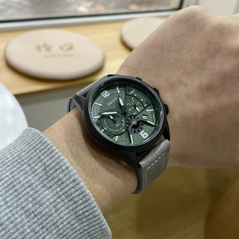 Men's Trendy Fashion Watch, New Concept for Male Students, High Beauty Male Models, Men's Brands, Large Dial, Temperament Men's