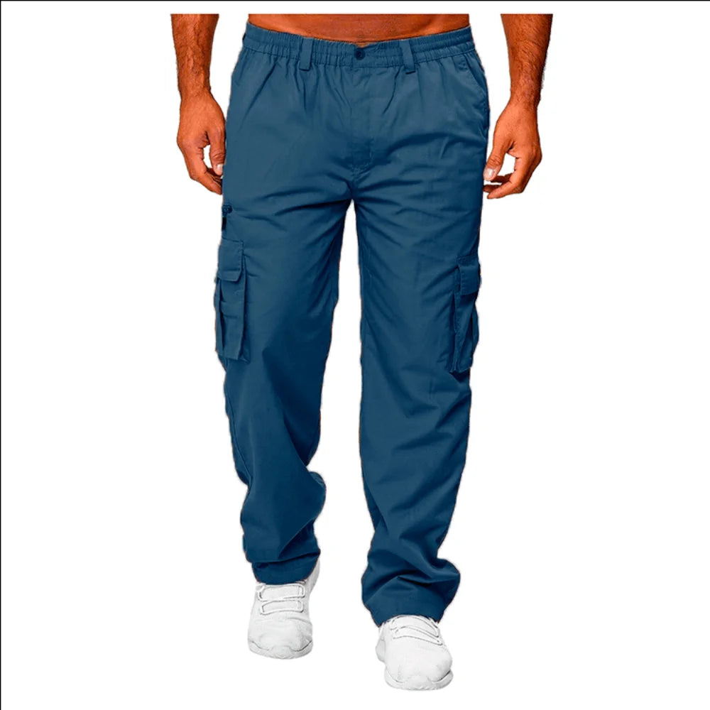 Labor protection clothing pants for men, loose work pants, wear-resistant and dirt resistant, auto repair clothing