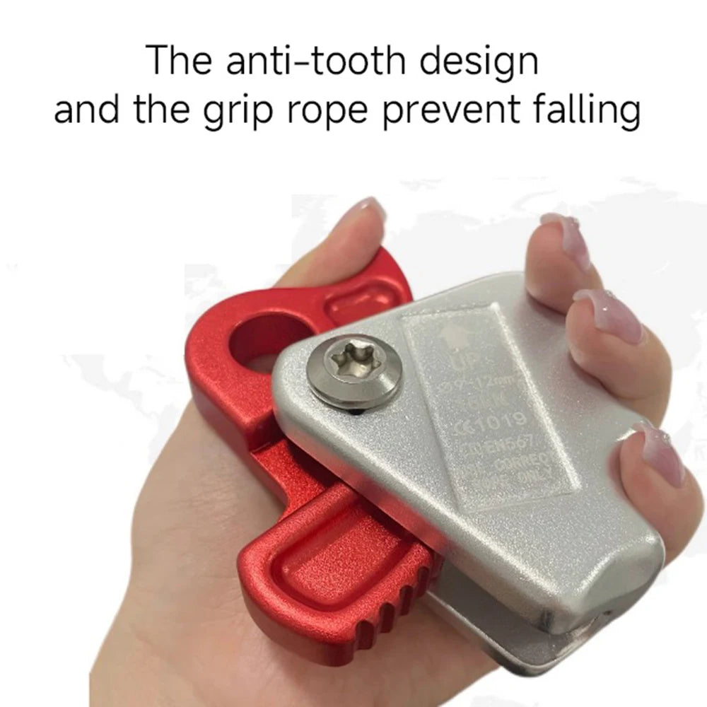 High quality Safety Climbing Rope Grab Tree Arborist Rock Climbing Lanyard Protecta Equipment Mountaineering Rappelling Device