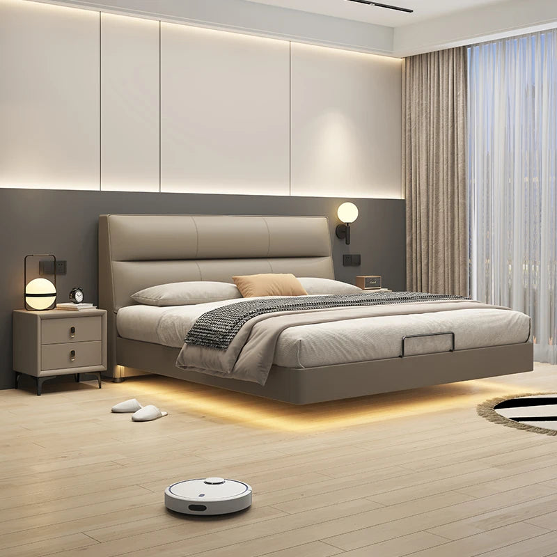 Luxury Waterproof Double Bed Design Headboard Modern Cheap Double Bed Bedgeraamte Frames Camas Matrimoniales Furniture Home