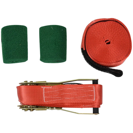 AU13-Slackline Kit Outdoor Extreme Slack Line Ratchet Tensioner Fitness Equipment For Improve Balance Skills Core Strength