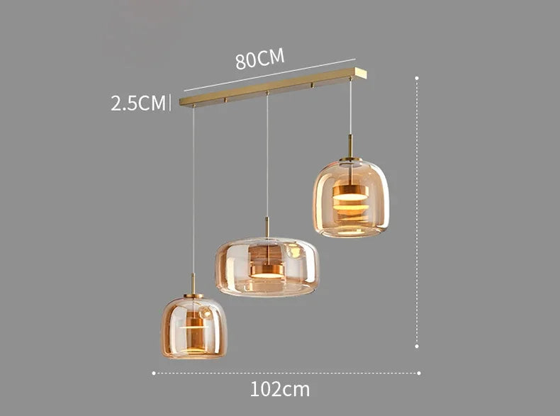 Modern home decor led lights pendant light lamps for living room Chandeliers for dining room hanging light indoor lighting