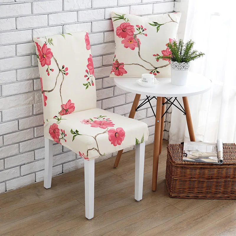 Fabric Chair Cover for Dining Room Chairs Covers Living Room Chair Cover for Chairs for Dining Room/Kitchen Stretch Chair Cover