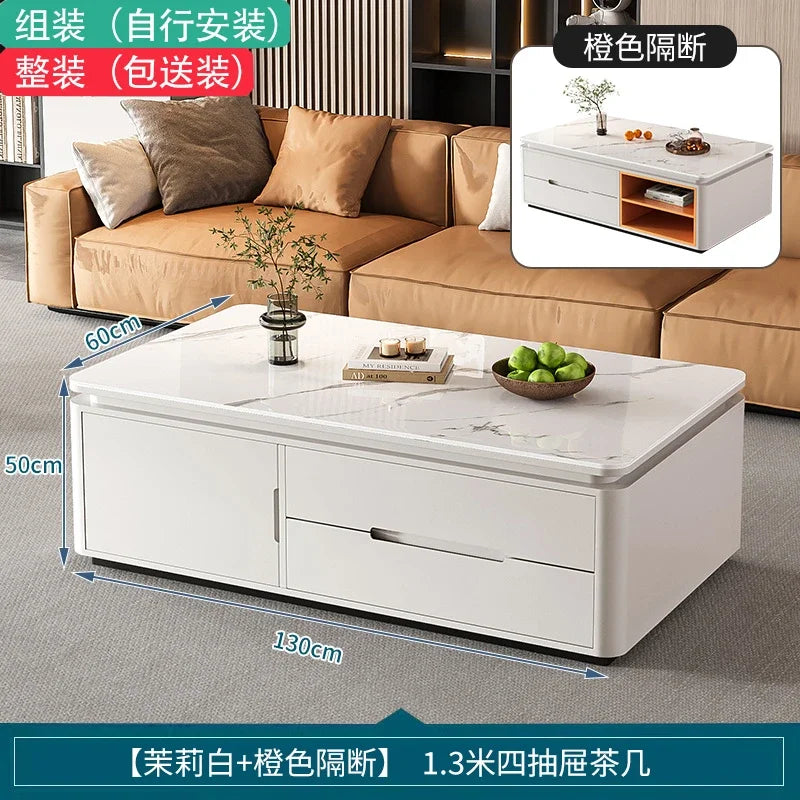 Living Room Coffee Tables Minimalist Modern Effect Coffee Table Premium Unique Table Basse De Salon Living Room Furniture