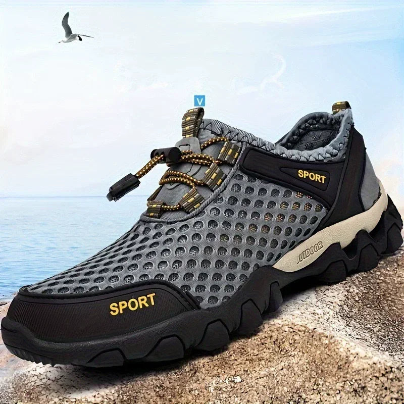 New Hiking Shoes Men Outdoor Mountain Climbing Sneaker Mens Top Quality Fashion Casual Trekking Shoes Breathable Sports Shoe