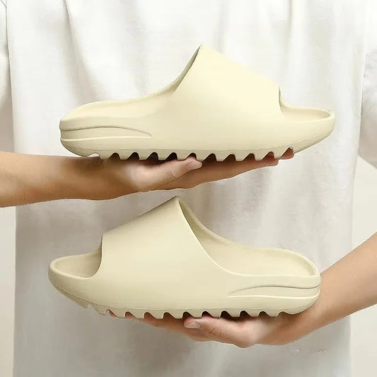 47 Size Super Soft Eva Sole Summer Slippers for Men Women Bottom Indoor Home Slides Sandals Beach Shoes Male Slippers Flip Flops