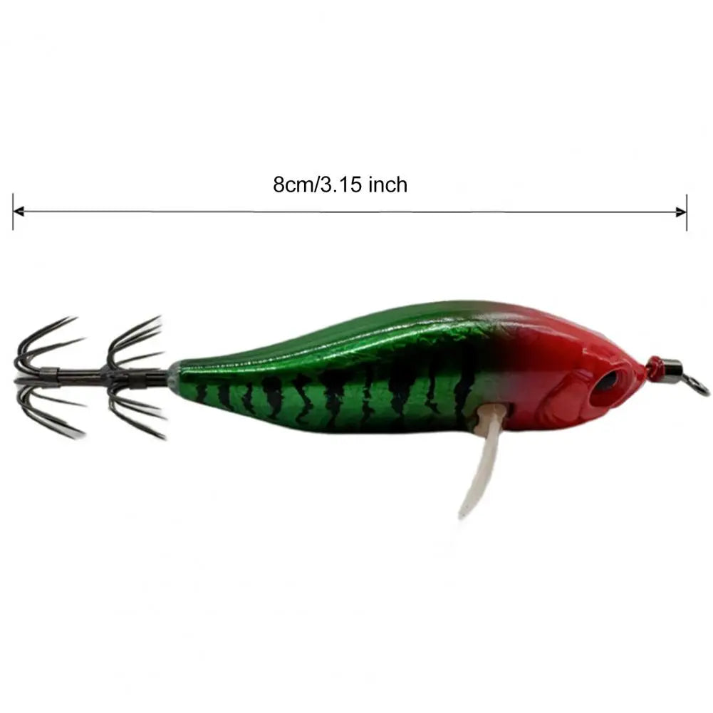Fishing Lure Bait Sharp Hook Realistic Design Bright Color Fishing Tackle with Barbs Colorful Fishing Lure Kit
