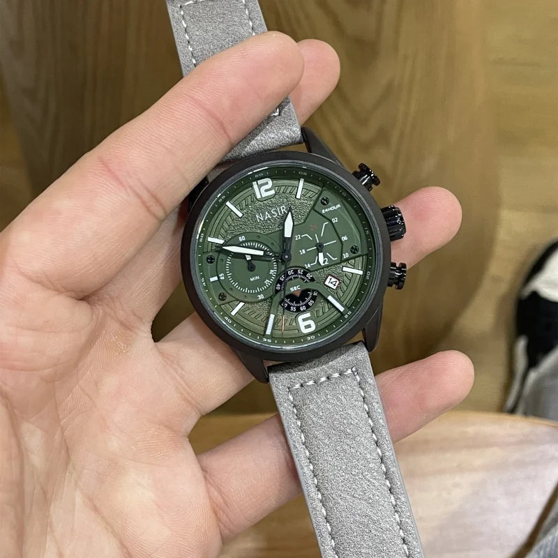 Men's Trendy Fashion Watch, New Concept for Male Students, High Beauty Male Models, Men's Brands, Large Dial, Temperament Men's