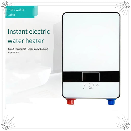 Instant Electric Water Heater 6500W Bathroom Water Heating Instant Constant Temperature Flow Heater Kitchen Hot Water Shower