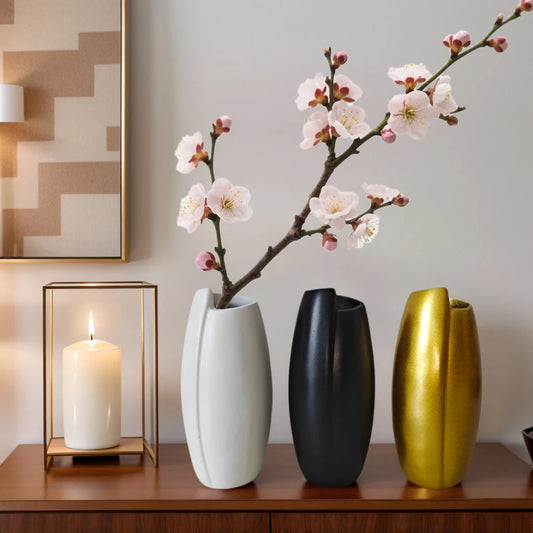 A Small Statue Series of Vases, Home Decoration Goodies, Desktop Multi-Functional Decorative Cultivation Illustrations, Floor-Standing Vases, Housewarming and Holiday Gifts.