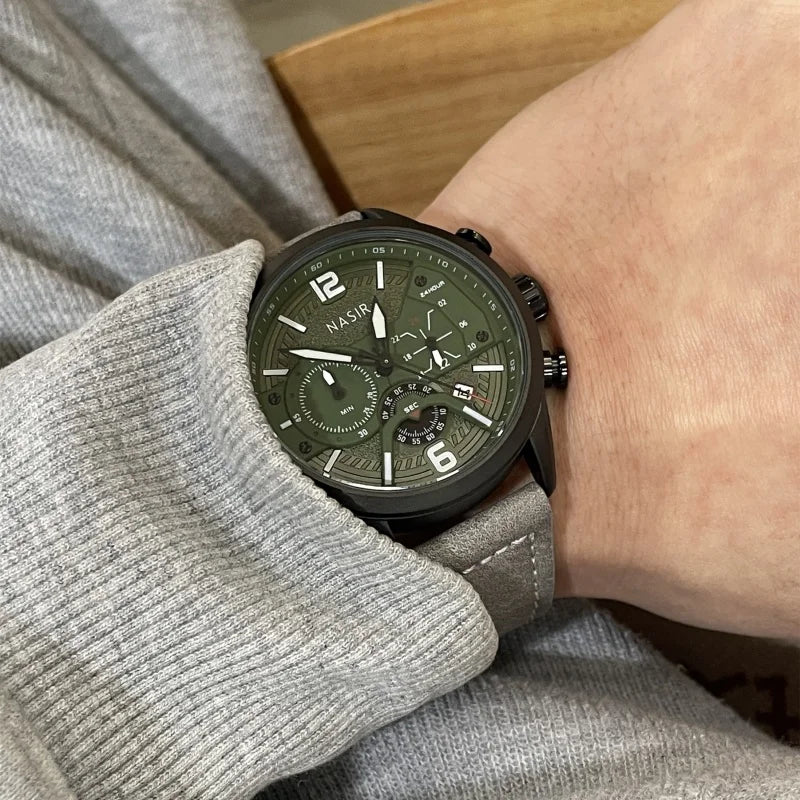 Men's Trendy Fashion Watch, New Concept for Male Students, High Beauty Male Models, Men's Brands, Large Dial, Temperament Men's