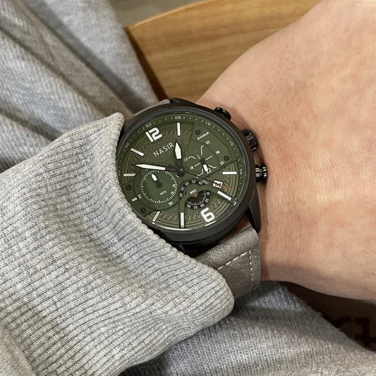 Men's Trendy Fashion Watch, New Concept for Male Students, High Beauty Male Models, Men's Brands, Large Dial, Temperament Men's