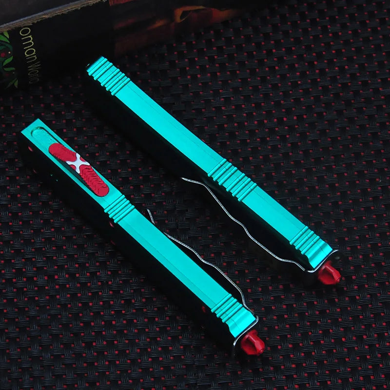 Mit Bounty Hunter Outdoor Camping Hunting Tactical Survival Gear Self-defence Combat Pocket  Aluminum alloy CNC Handle EDC Tools