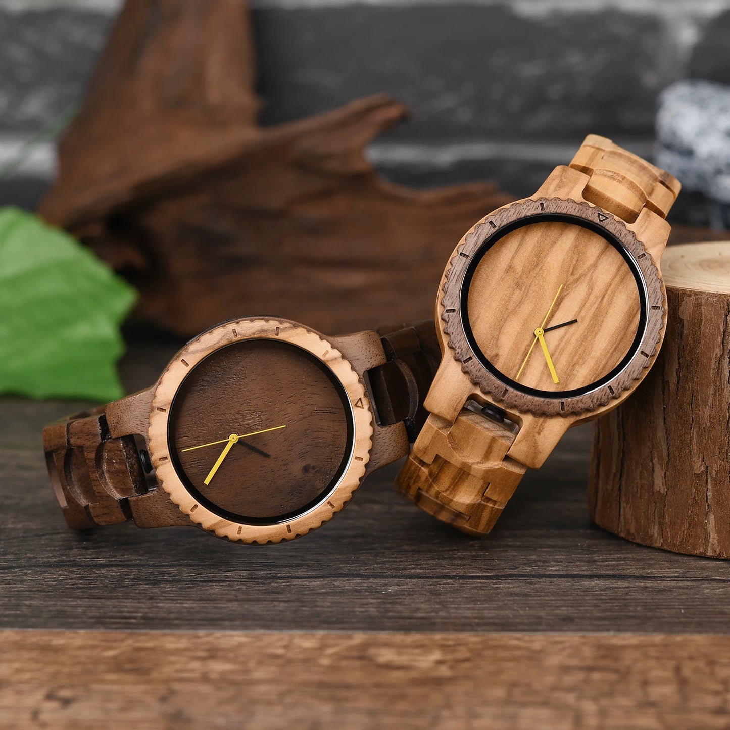 2025 New Design Wooden Watch Men Watches Quartz Wristwatches