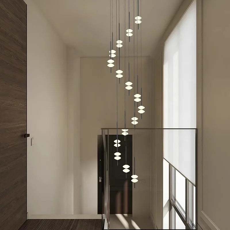 Modern Home Decoration Chandelier for A Living Room A Living Room Staircase Pendant Lamp Interior Lighting Hanging Luminaires