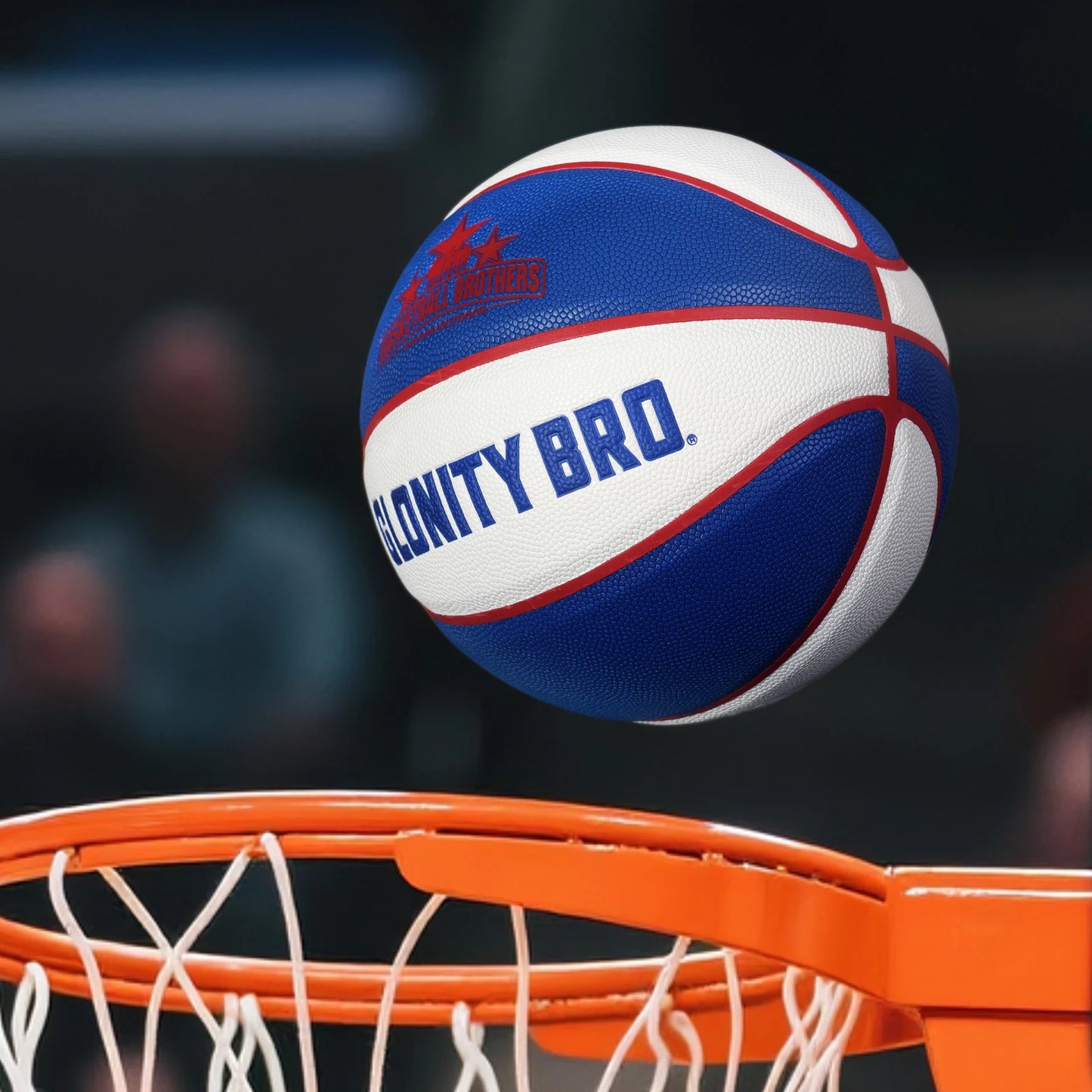 Size 6/7 Training Game Basketball Official Competition Standard Ball Women Men Outdoor Indoor High Quality Blue White Basketball