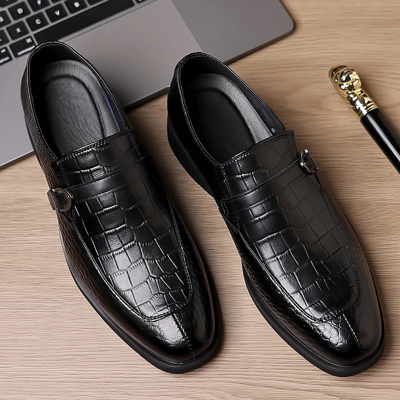 New Arrival Mens Leather Oxford Shoes Handmade Man Formal Dress Footwear Outdoor Casual Male Walking Shoes Simple Business Shoes