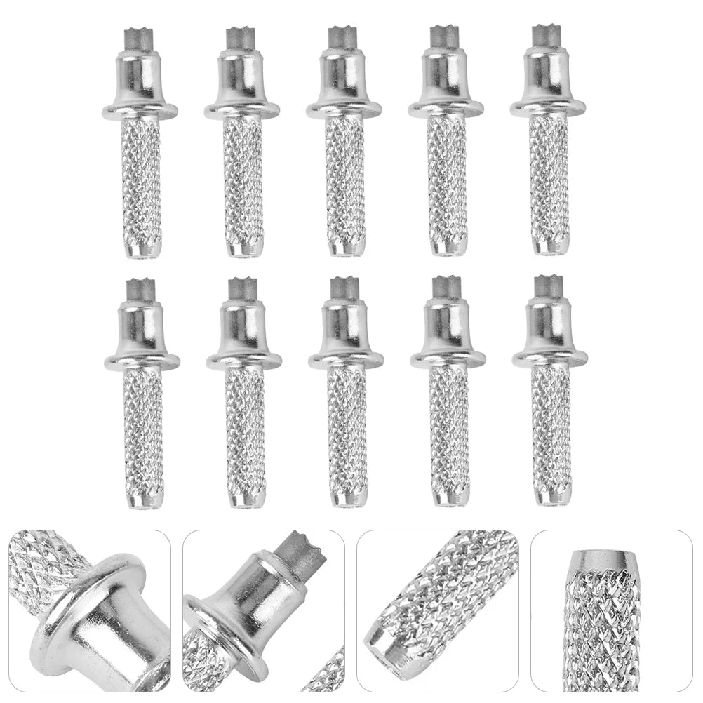 10 Pcs Alpenstock Accessories Trekking Walking Replacement Tips Stick for Climbing Rod