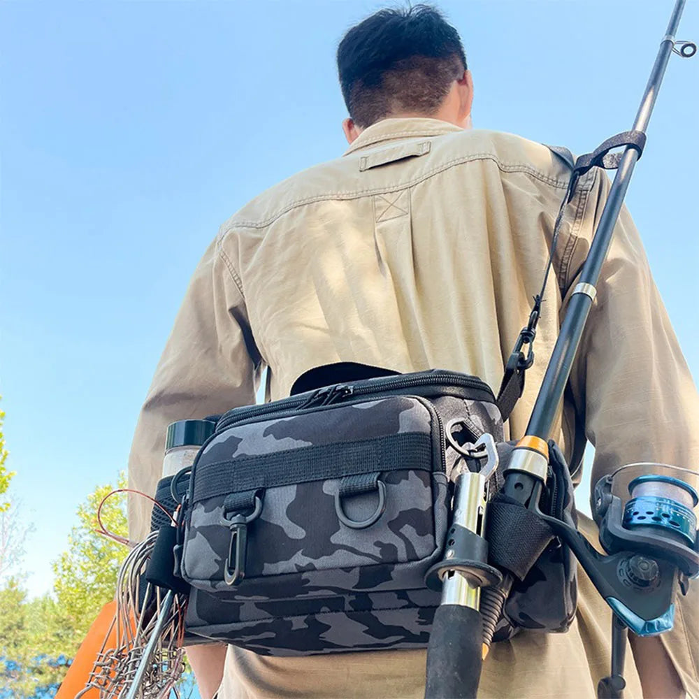 Mens Bags Fishing Back Pack Tool Backpack Shoulder Bag Goods Backpacks Sea Supplies Rucksack Outdoor Camo Sports Entertainment