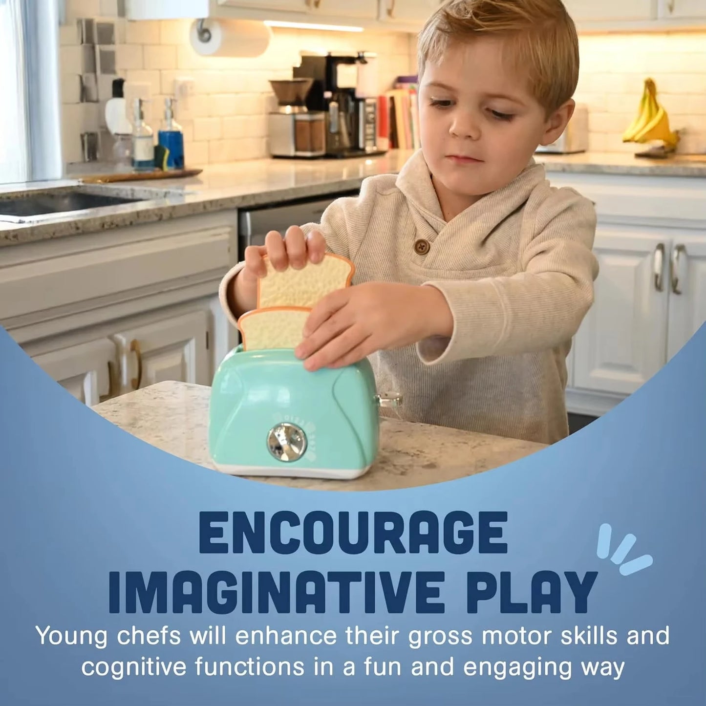 Kitchen Toys Set Kids Pretend Play Home Appliances Washing Machine Toaster Microwave Juicer Egg Cooker Girls Boys Play House Toy