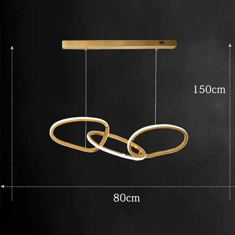 Modern home decor led lights pendant light lamps for living room Chandeliers for dining room hanging light indoor lighting