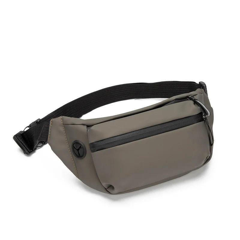 Men Waterproof Belt Bag Fashion Chest Pack Male Waterproof Waist Bag Outdoor Sports Fanny Pack Men's Travel Shoulder Bags