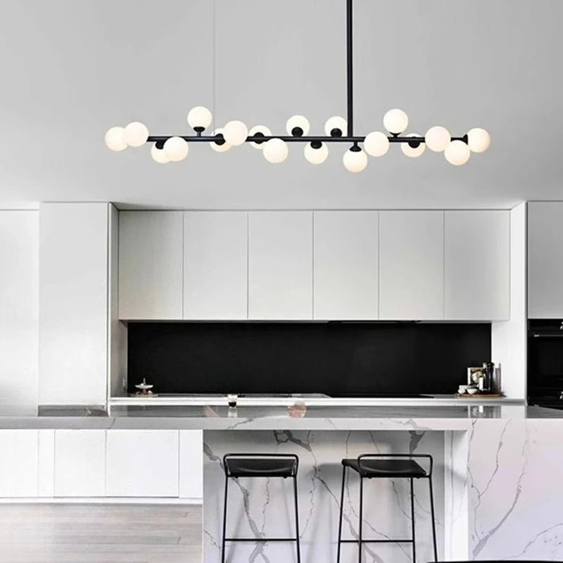 Modern Led Pendant Lights Home Decor Chandelier Lamps for Living Room Chandeliers for Dining Room Hanging Light Indoor Lighting
