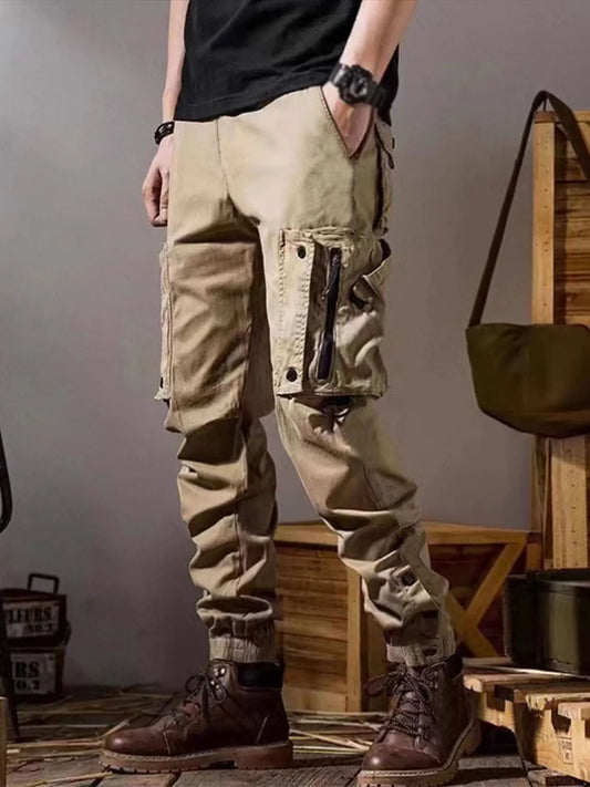 Men's Cargo Sweatpants Athletic Running Pants Mens Cargo Pants Casual Hiking Pants Joggers Fitness Pants Track Pants Streetwear